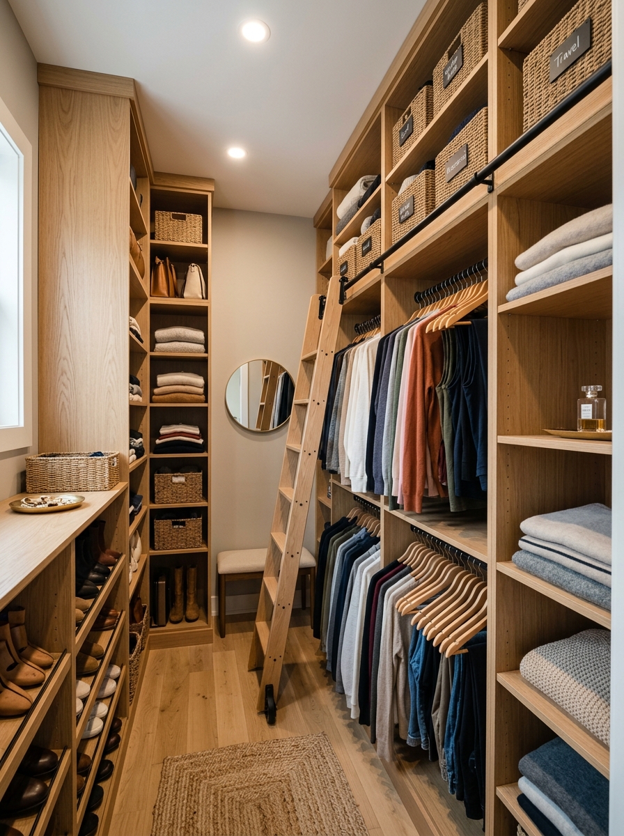 Vertical Storage Closet That Maximizes Every Inch