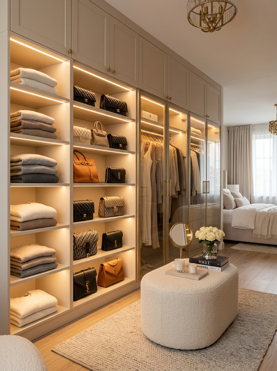 Soft LED Lighting for a Warm Boutique Atmosphere