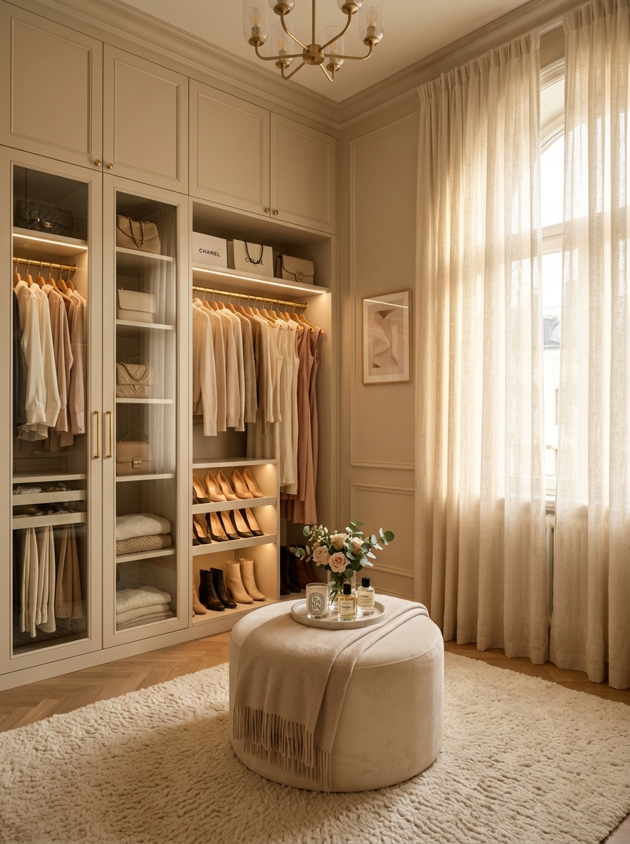 Floor-to-Ceiling Curtains for Soft Elegance