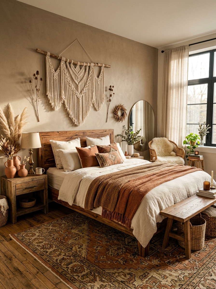 The Warm Earth-Tone Oasis