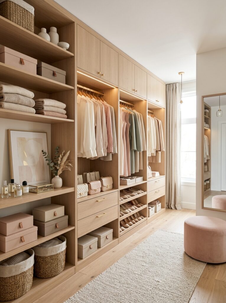 Keep the Entire Closet Cohesive with a Consistent Color Palette